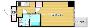 APRILE南森町【9階】の間取り
