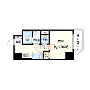 ALZA西本町【4階】の間取り