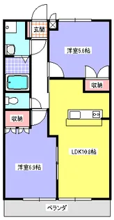viola (ビオラ)【1階】の間取り