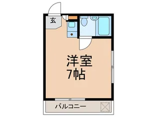 スカイハイツ奥沢【3階】の間取り