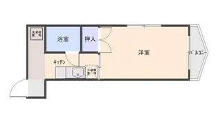 樋の口屋ビル【4階】の間取り