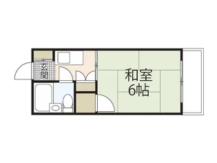 プレアール庚午中【2階】の間取り