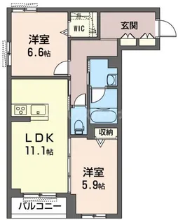 MaderII【1階】の間取り