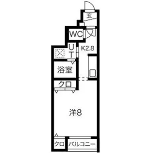 エスペランサ【1階】の間取り