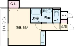 TTM・CALM【2階】の間取り