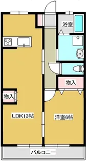 花*花【1階】の間取り
