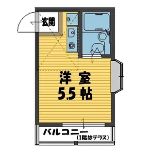 ドルフ浦和II【2階】の間取り