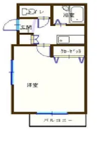 アイビーコートハウス【1階】の間取り