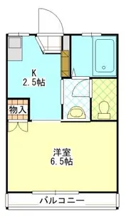 エントピアSHITOMI F棟【1階】の間取り