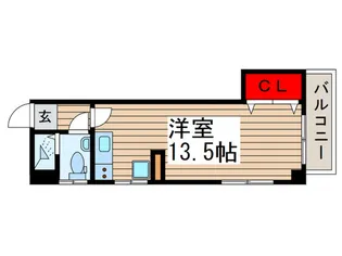 大川ビル【3階】の間取り