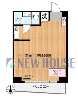 保坂レジデンス【1階】の間取り