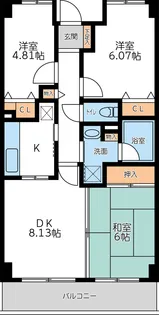 アーバンパーク市ヶ尾【2階】の間取り