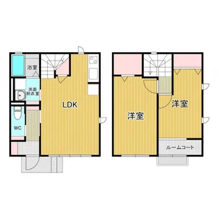 アンソレイェ【2階】の間取り