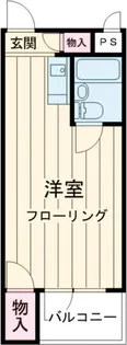 ラフォーレ中野【3階】の間取り