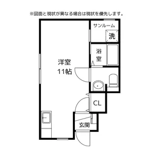 White Square【1階】の間取り