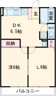 ロイヤルハイツI【1階】の間取り