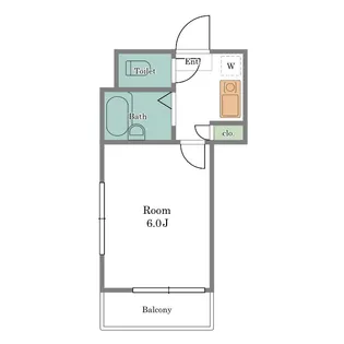 DeerhouseIII【1階】の間取り