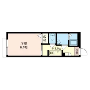 ヴェルドミール【2階】の間取り