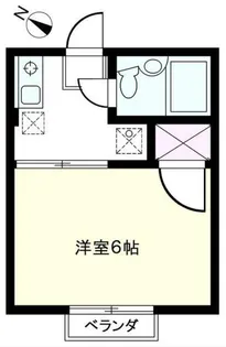 シティハイムトキ【2階】の間取り