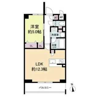 estageo関目高殿【5階】の間取り