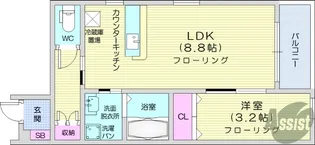 MIYABI【1階】の間取り