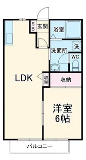 エストアバンティ【1階】の間取り