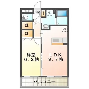 ステイシス久居【3階】の間取り
