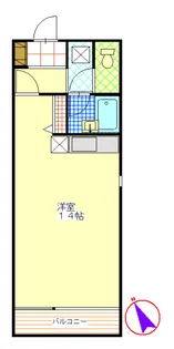 ファインフィールド東館【2階】の間取り