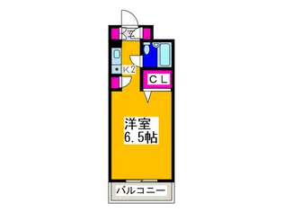 プレミ-ルマンション【2階】の間取り