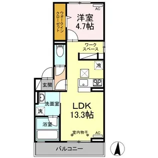 リンクベース【3階】の間取り