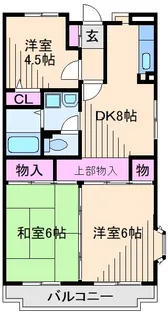 アミーコート高田【3階】の間取り
