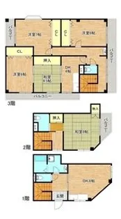 石川ハイツ【1階】の間取り