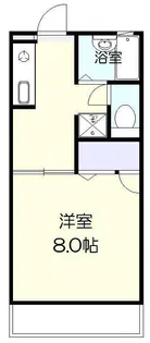 ハウディかいだA棟【2階】の間取り
