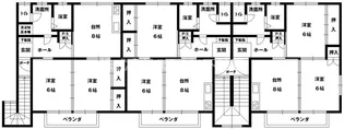 蓼池マンションルビィ【2階】の間取り