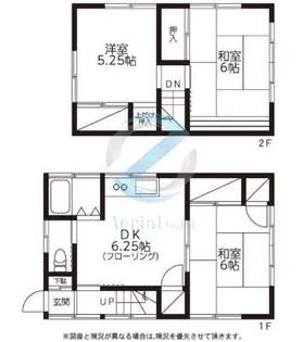 東京都江戸川区江戸川6【一戸建】の間取り