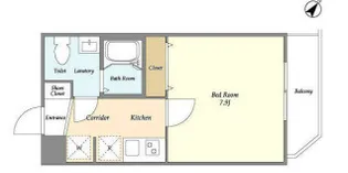 ドゥーエ上野池之端【6階】の間取り