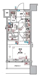 神奈川県横浜市神奈川区神奈川2【マンション】の間取り