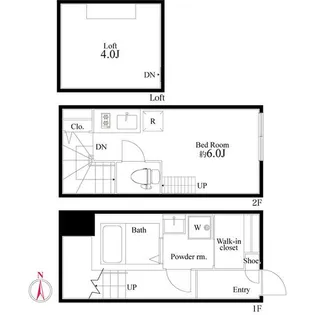 stage野方【1階】の間取り