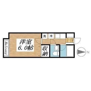 赤堤エスタシオン【2階】の間取り