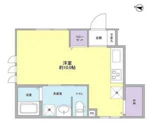 ミルクリーク桜台【1階】の間取り
