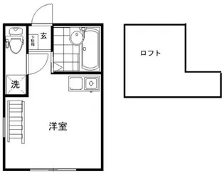 Kalio鶴間【2階】の間取り