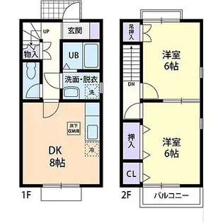 フォレストヒルBの間取り