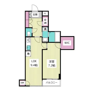 東京都目黒区下目黒5【マンション】の間取り