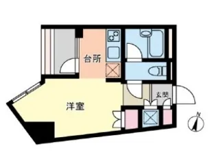 ビーロット小石川レジデンス【4階】の間取り