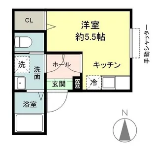 シアナ大成【3階】の間取り