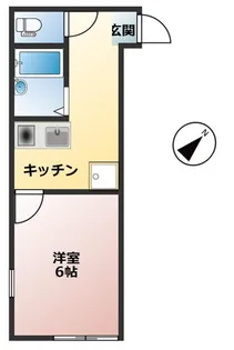 ウィステリア南雪谷【1階】の間取り
