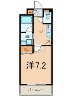 ハイデンス ヌクイ【2階】の間取り