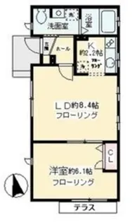 ガーデン【1階】の間取り