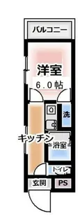 ソルイヴィエント【3階】の間取り