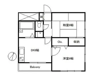 東京都杉並区高円寺南3【マンション】の間取り